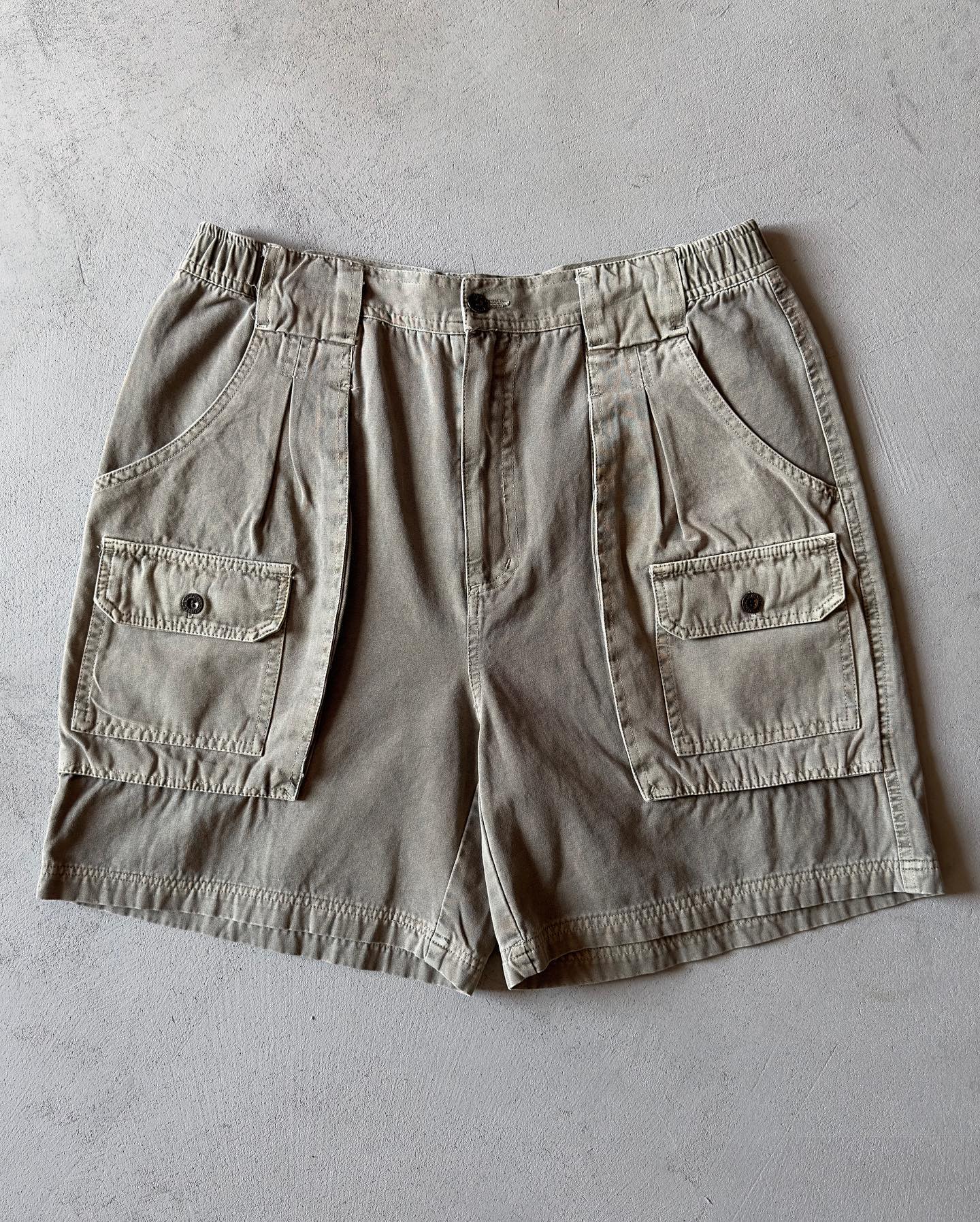 2000s - Tan Abercrombie & Fitch Cargo Pants - L - 9