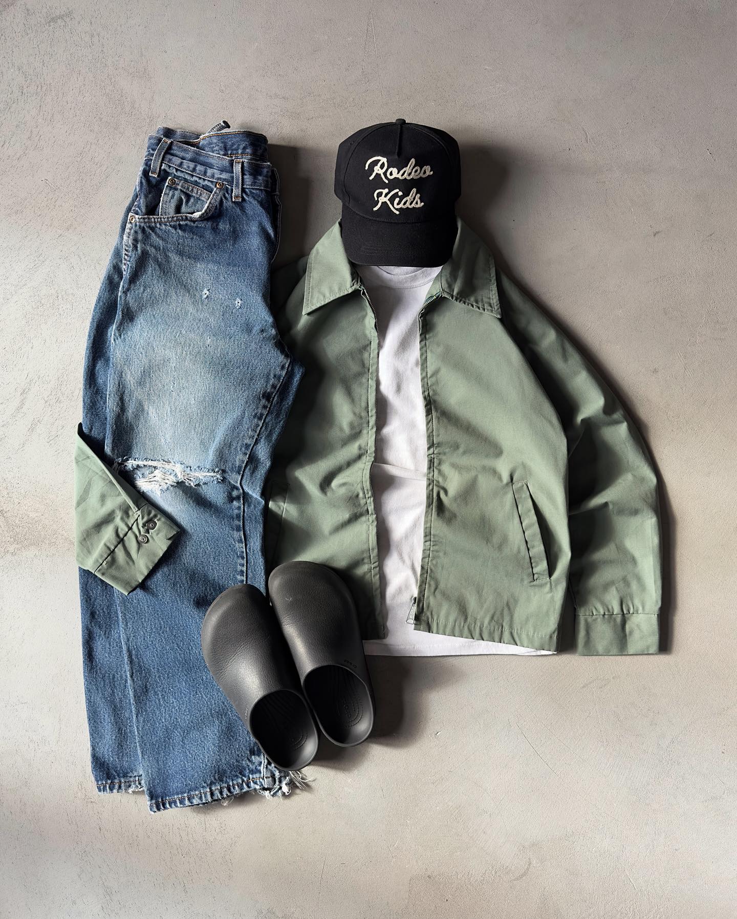1990s - Aqua Chore Overshirt - L - 10