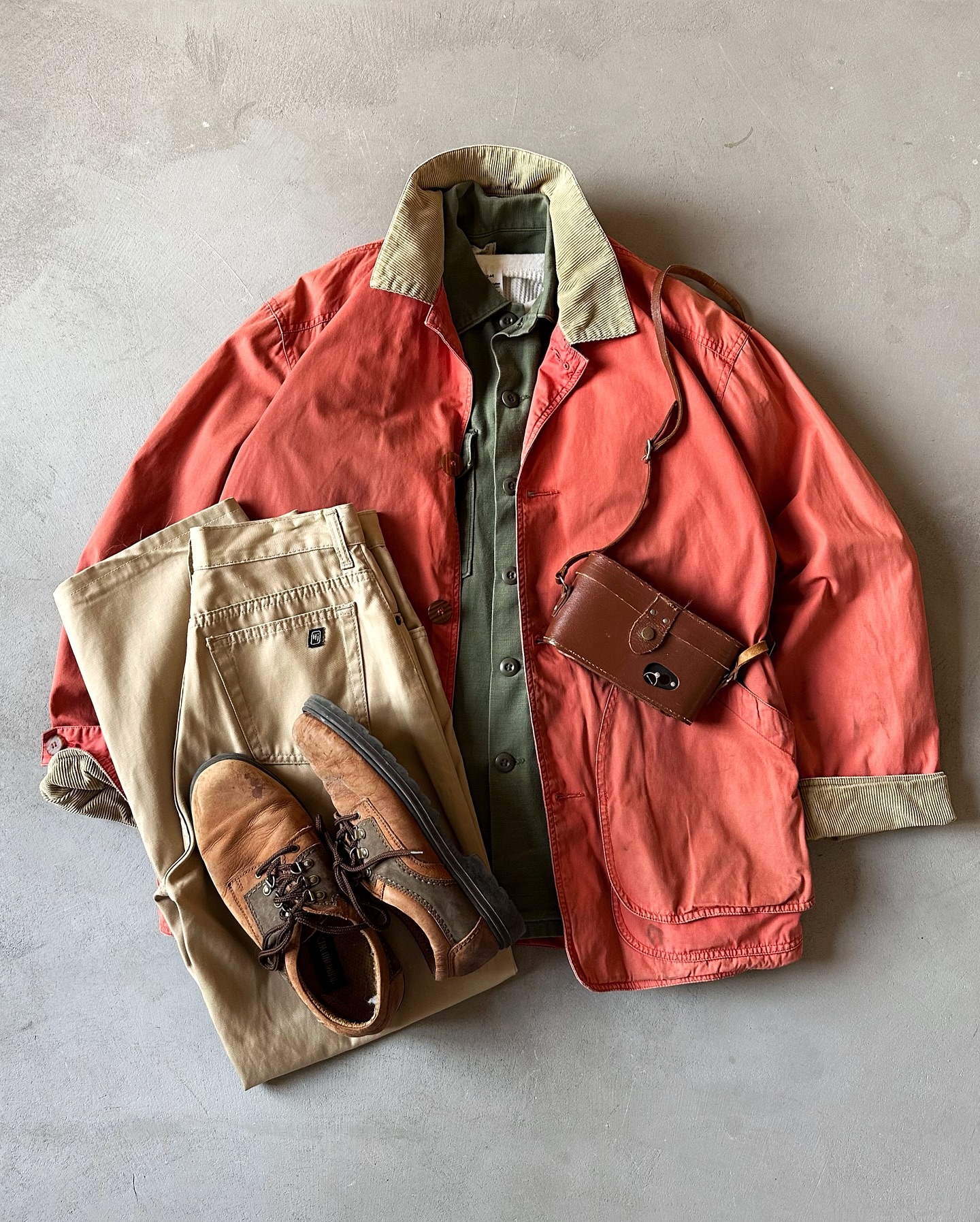 1970s - Distressed Duck Cumberland Hunting Coat - L - 6