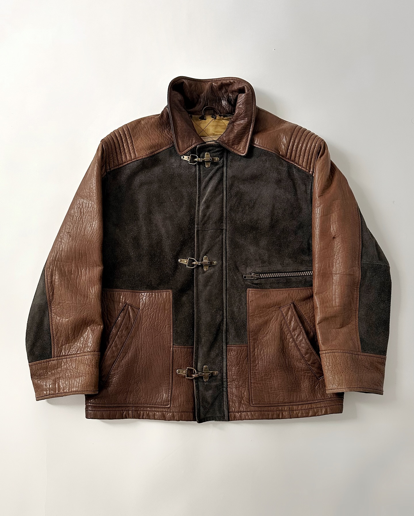 2000s - Brown Fireman Coat - XL - 5