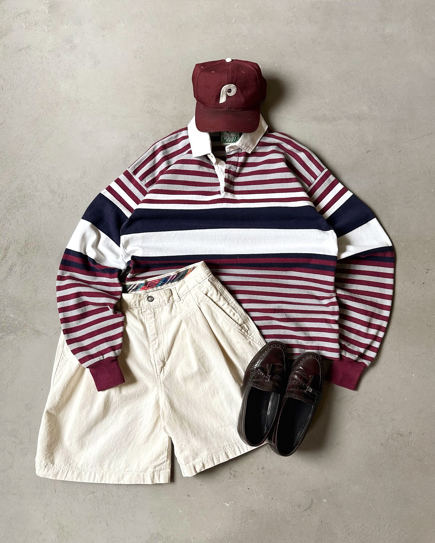 1990s - Navy/Cream Sailing Sweater - (W)XS - 9