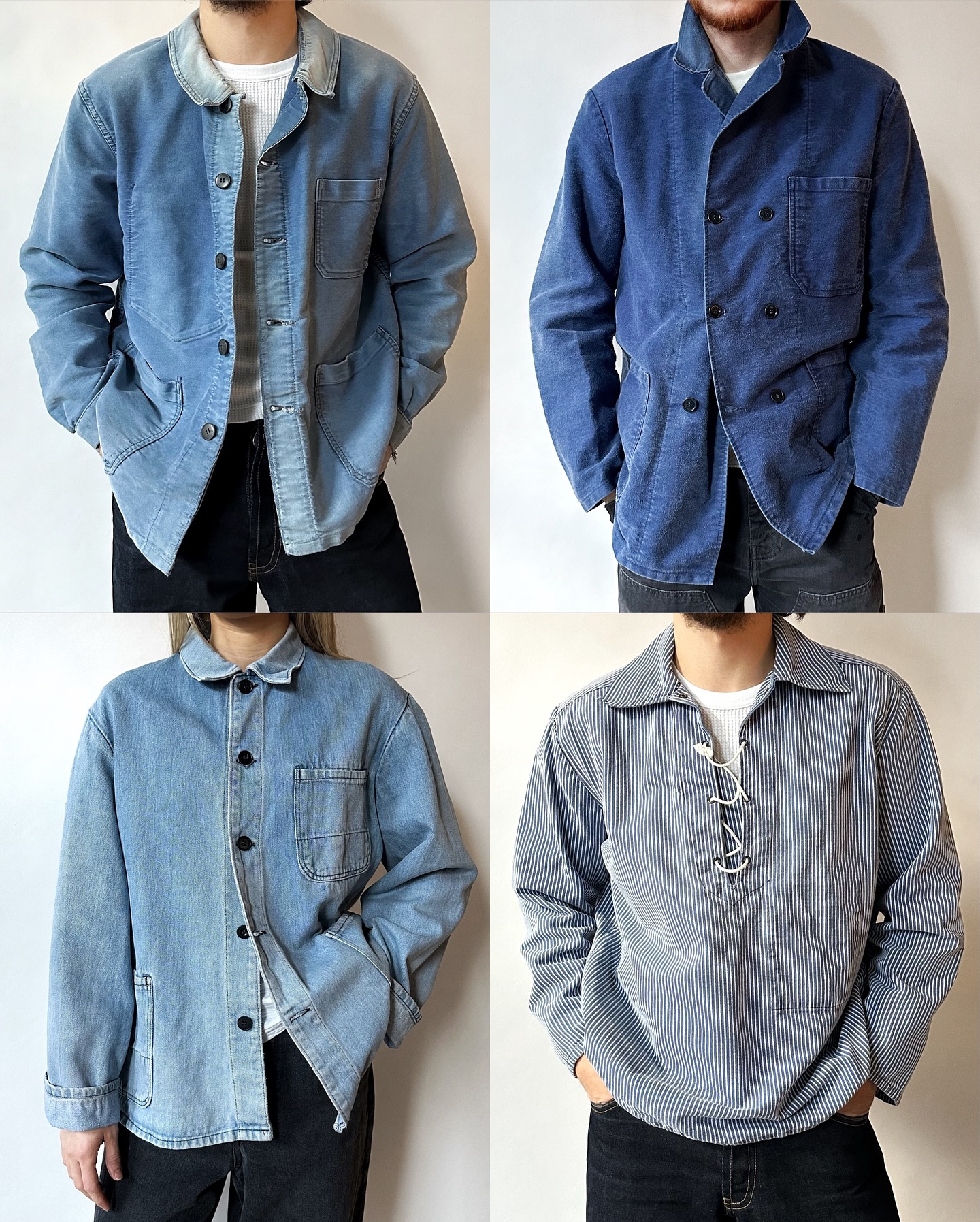 1970s - Denim Western Shirt - S - 7