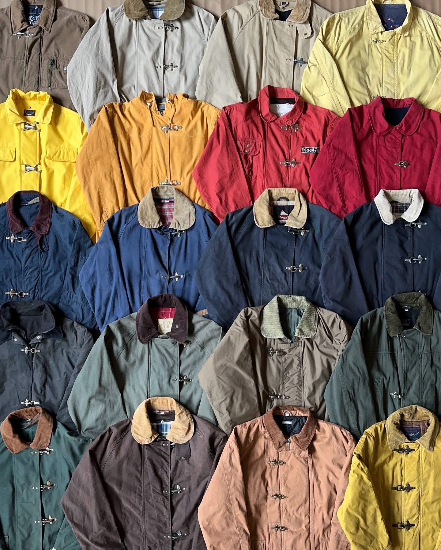 1990s - Yellow Quilted Fireman Coat - M - 7