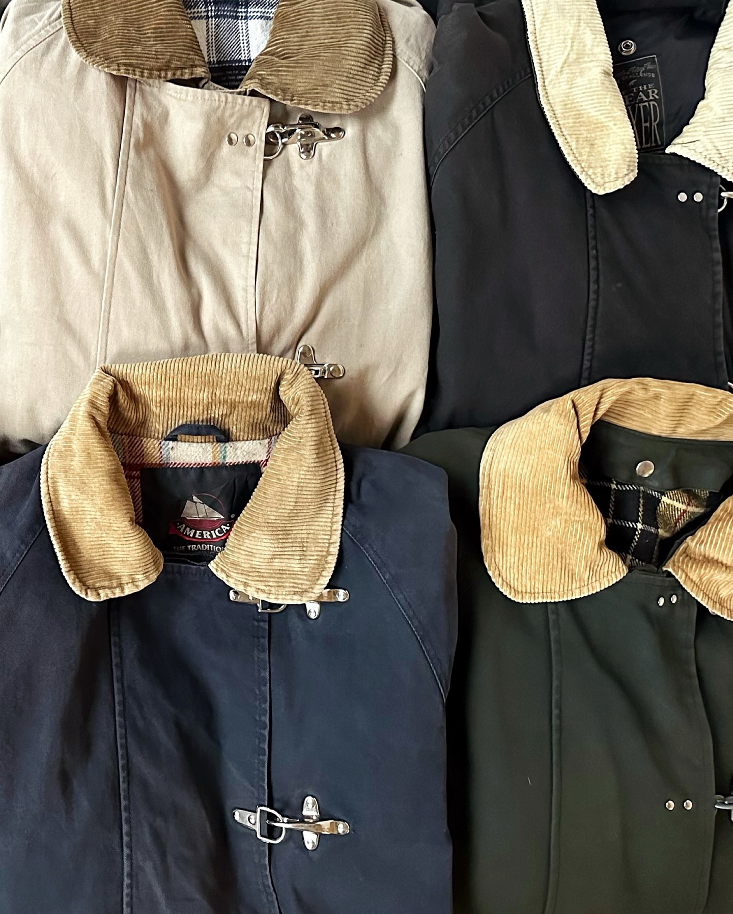 1990s - Dark Navy Fireman Jacket - XL - 7
