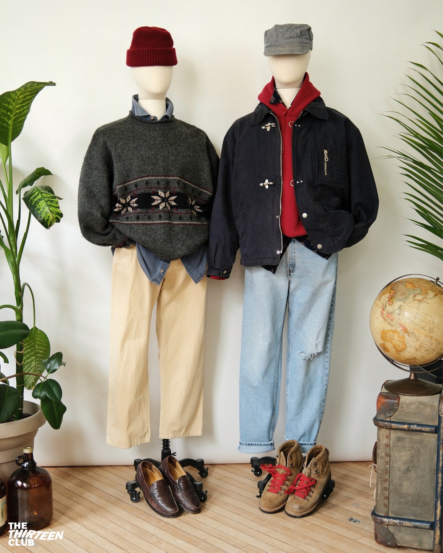 1990s - Dark Navy Fireman Jacket - S/M - 7