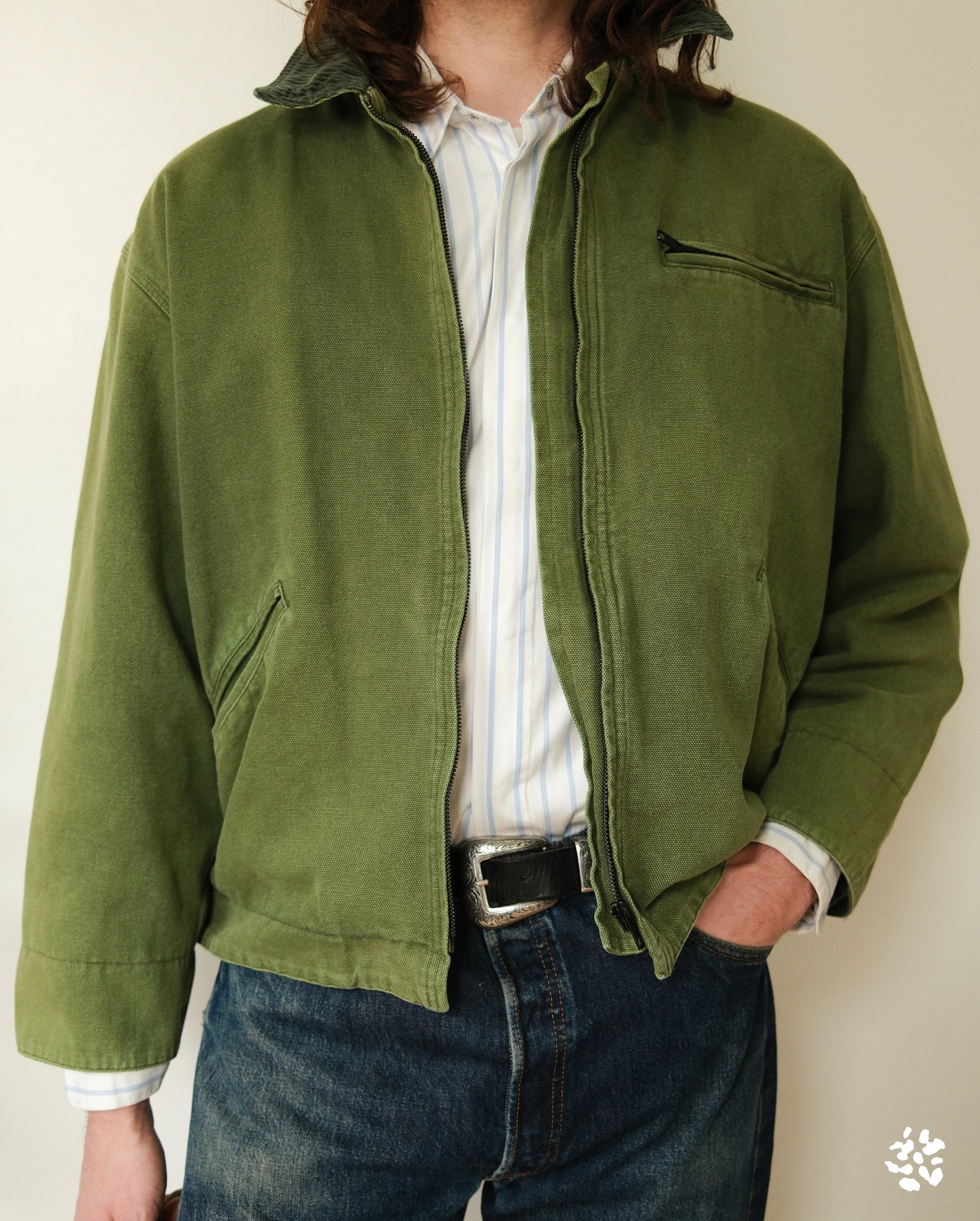 2000s - Brown Light Work Jacket - L - 11