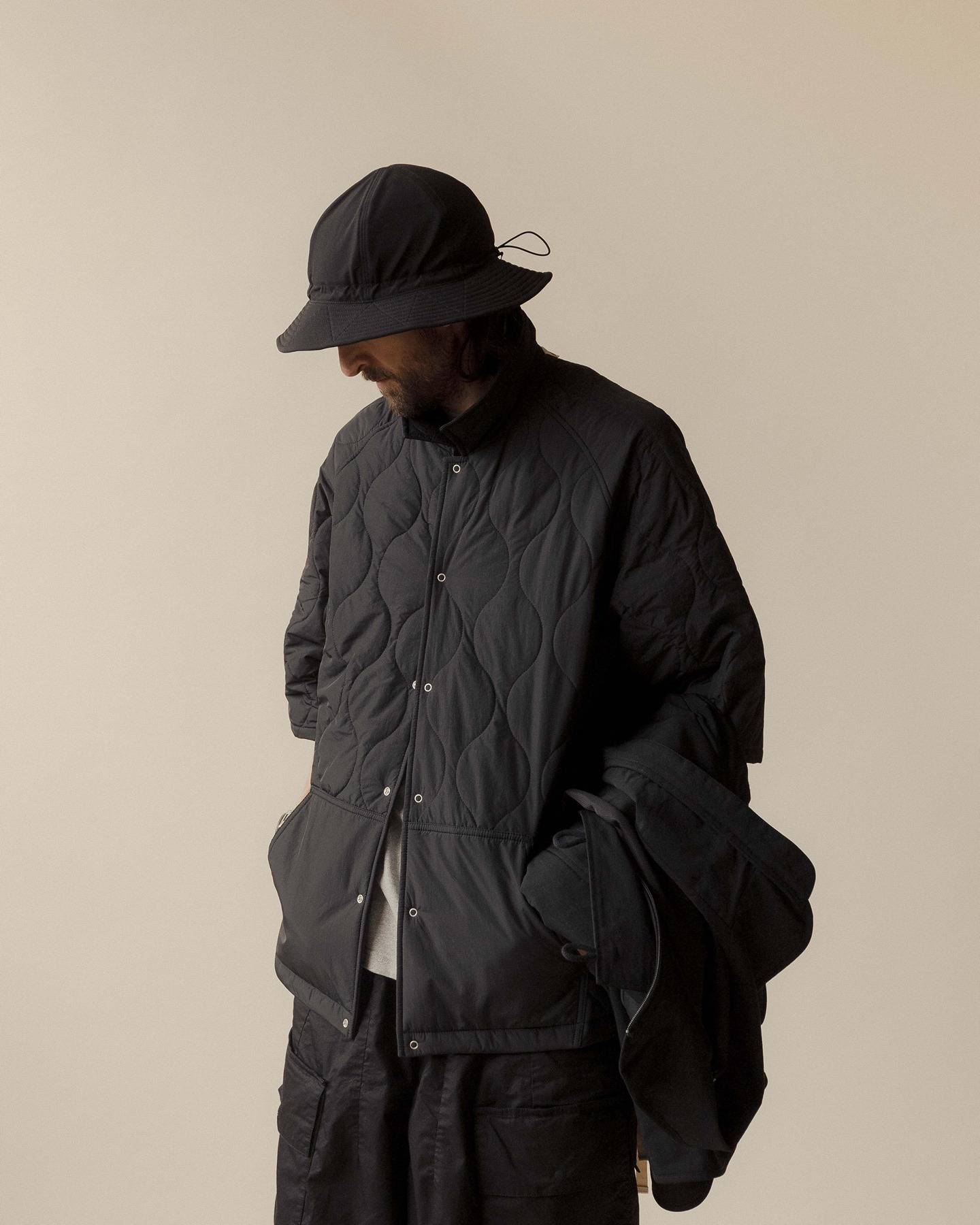 Oqliq - Evolution Kimono Jacket - Black - 9
