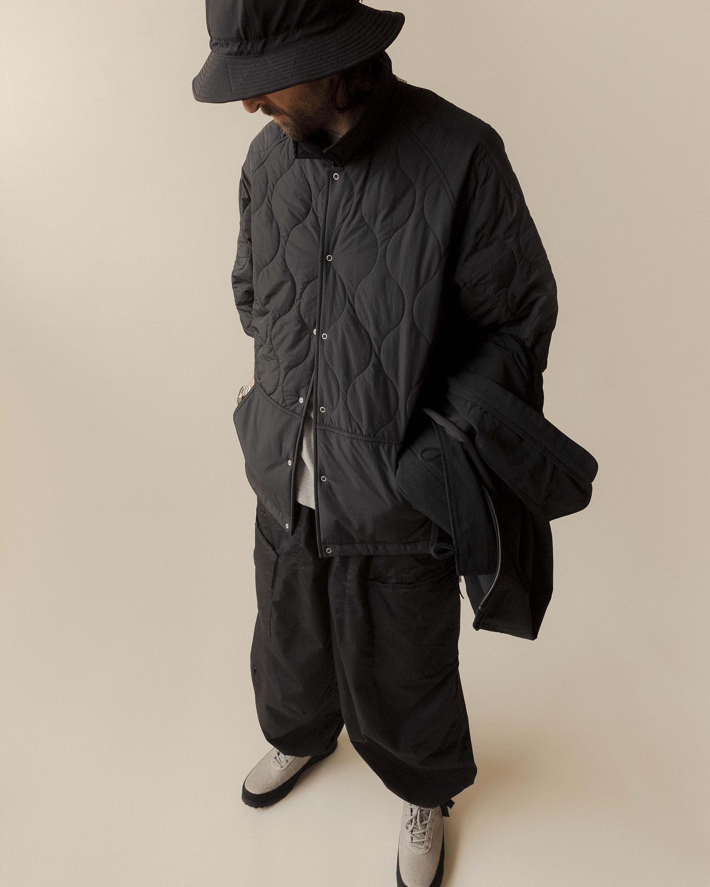 Oqliq - Evolution Kimono Jacket - Black - 5