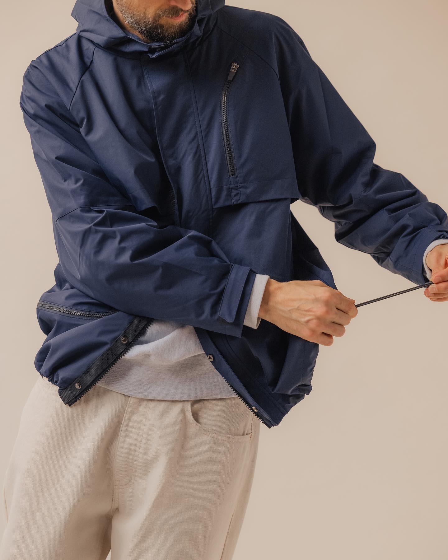 Gnuhr - Breaker Wind Shirt / Jacket V1.5 - Pavement - 9
