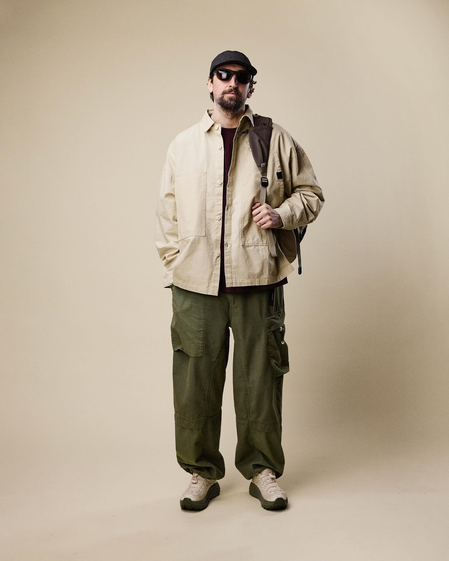 Merely Made - Snug Goose Down Jacket - Ecru Beige - 10