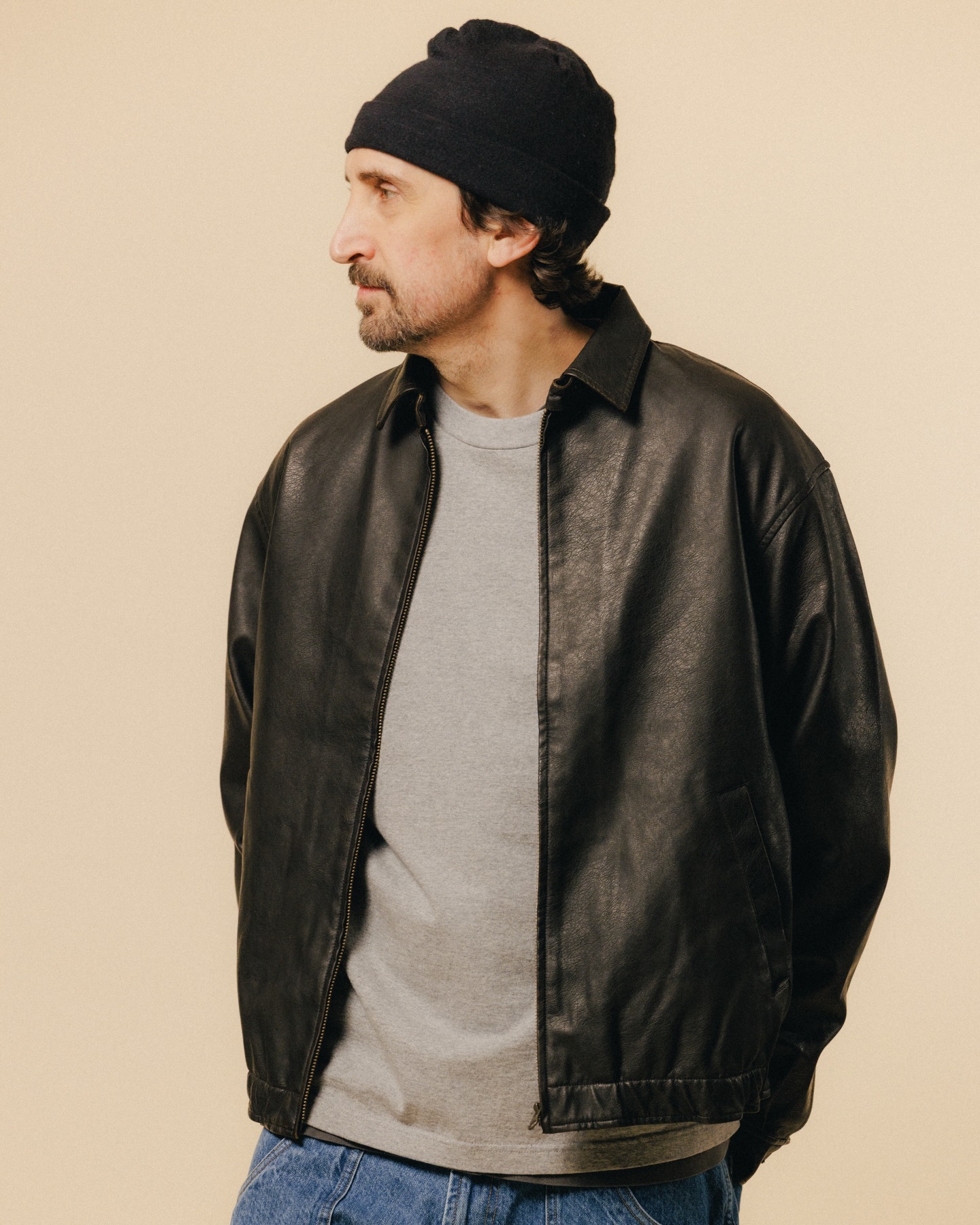 Still by Hand - Knitted Wool Cap - Black - 6