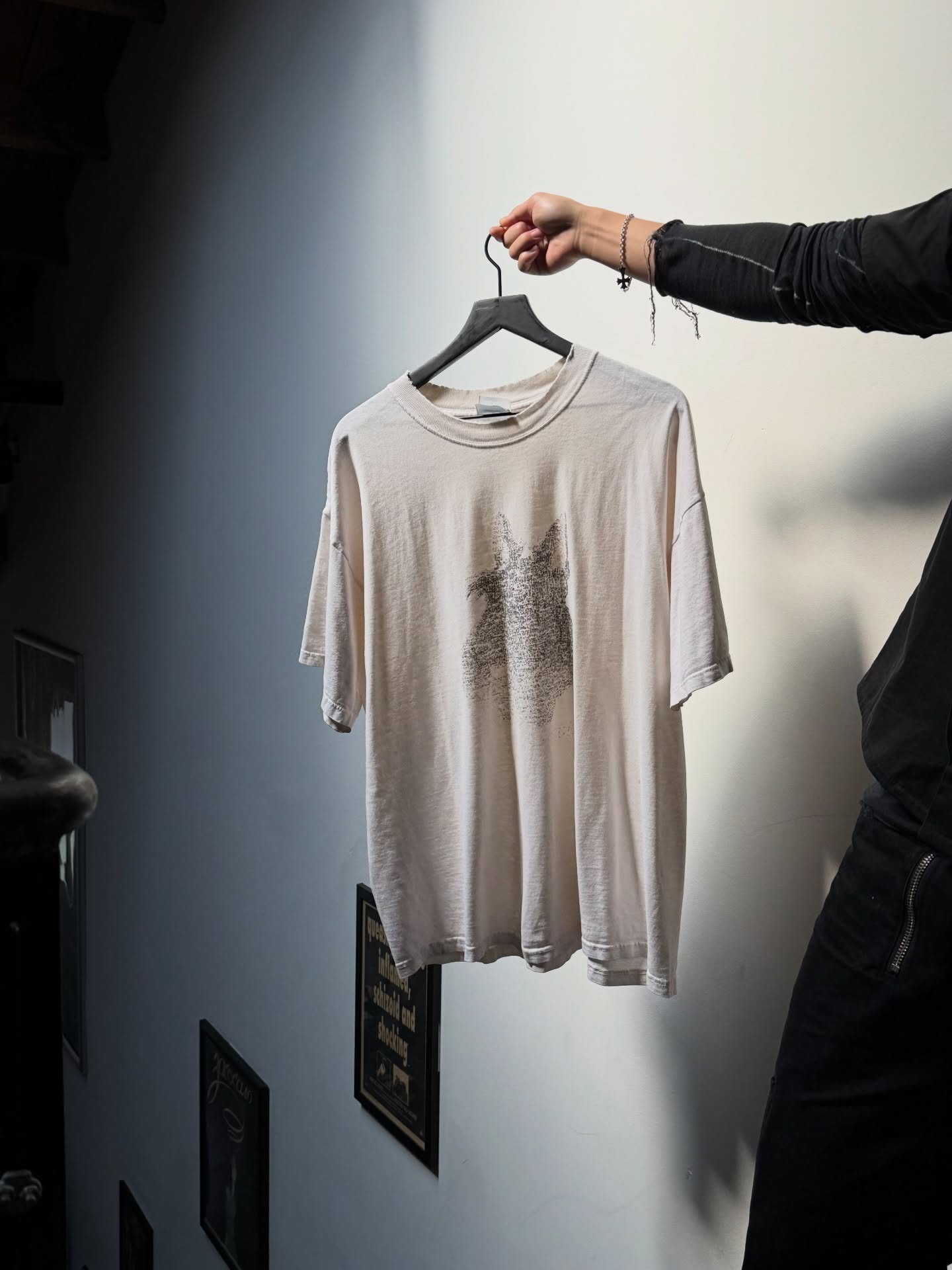 1990S NATALIE MERCHANT 'PUMPKIN' FADED TEE - 4