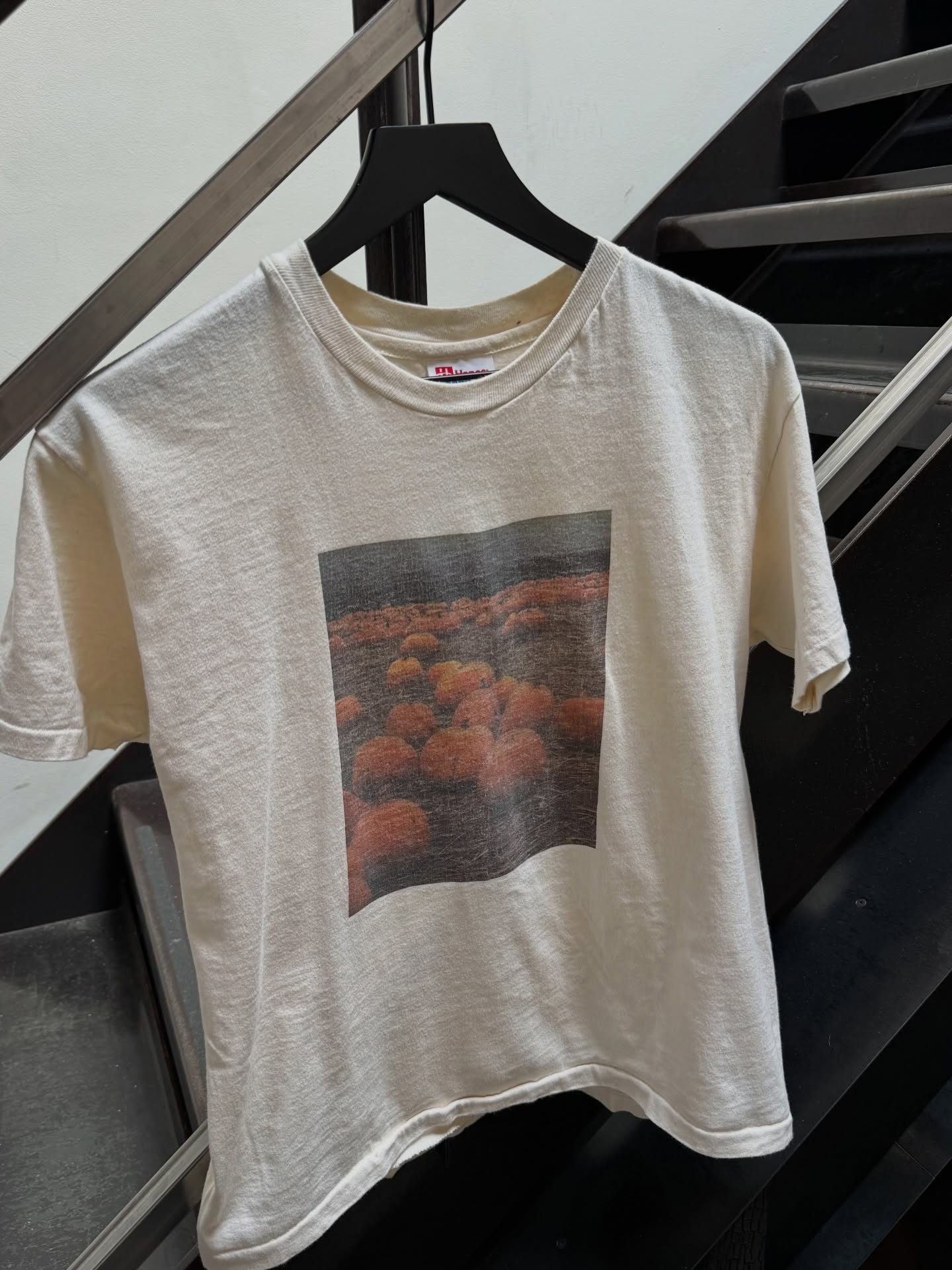 1990S NATALIE MERCHANT 'PUMPKIN' FADED TEE - 6