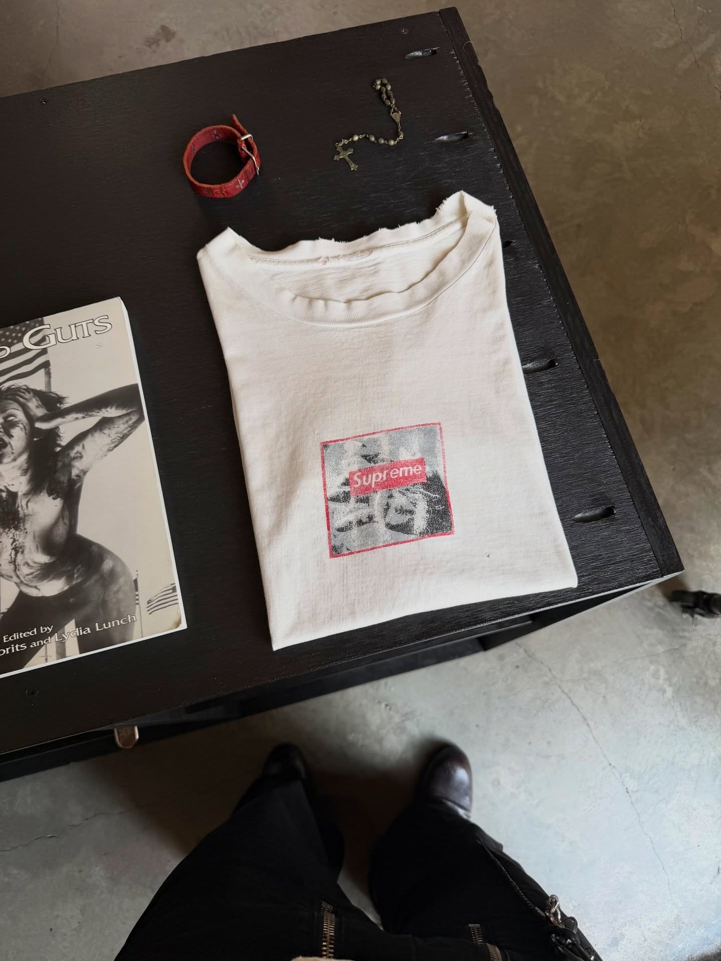 1990S NATALIE MERCHANT 'PUMPKIN' FADED TEE - 7
