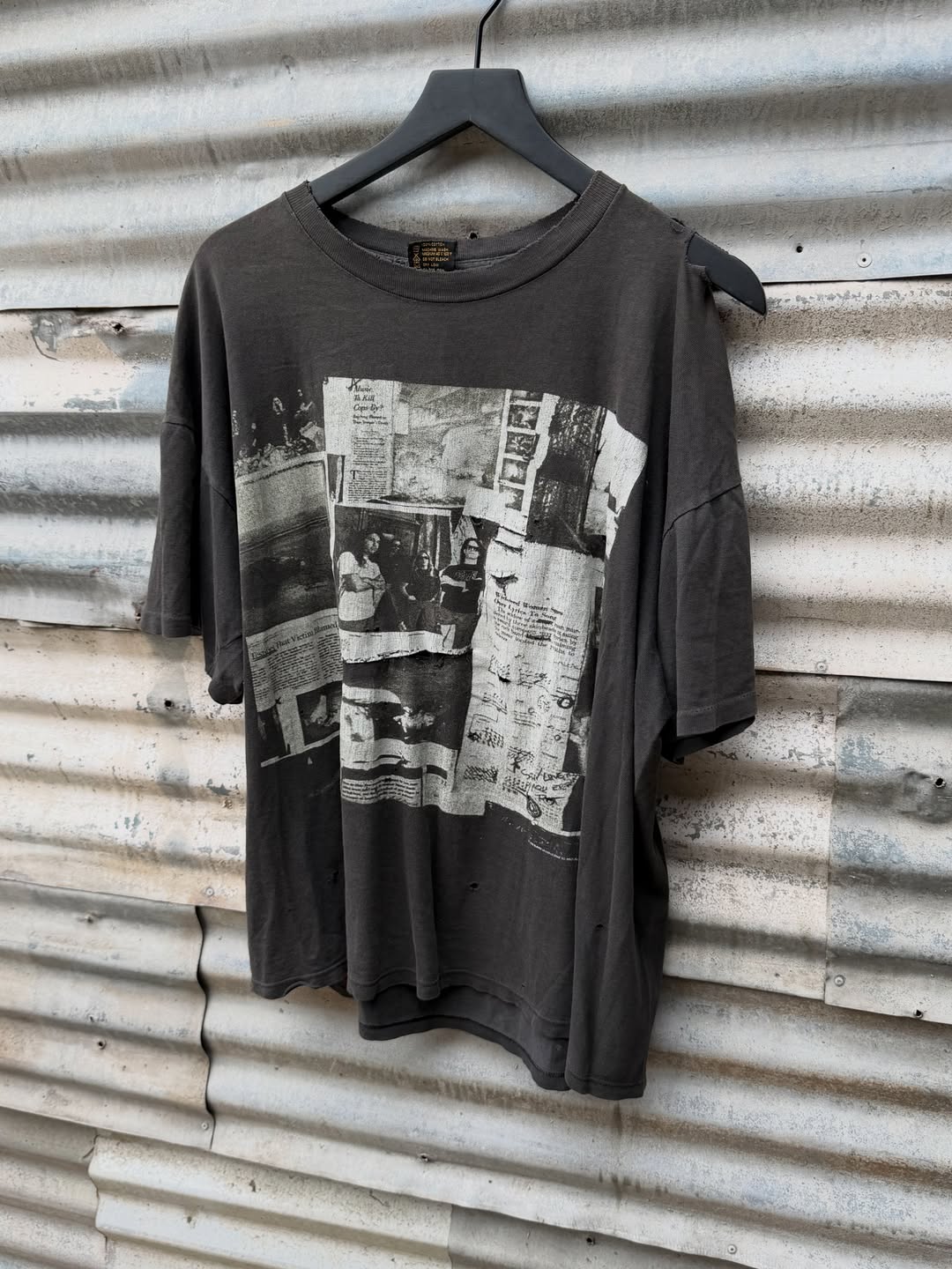 1990S FLOODGATE PENALTY SLUDGE METAL BAND TEE - 9